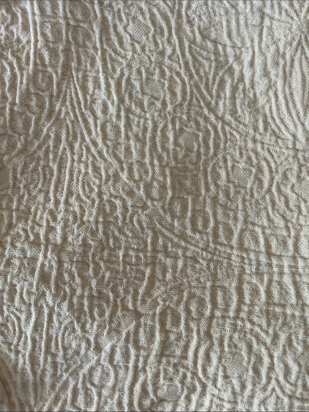 Target Cream Textured Duvet Cover